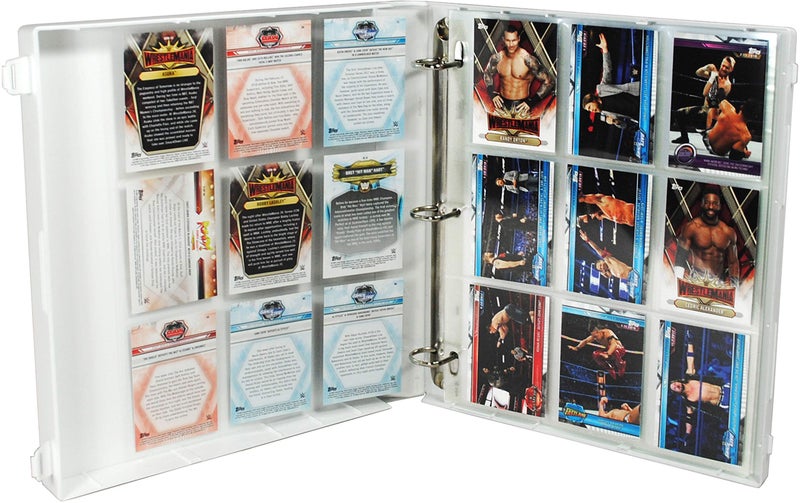 UniKeep حافظة بطاقات قابلة للتجميع بتصميم WWE WrestleMania من UniKeep - تأتي مع 20 صفحة بطاقات - Image 2